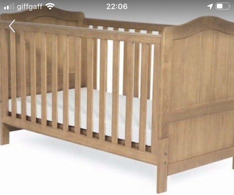 mothercare addington cot bed